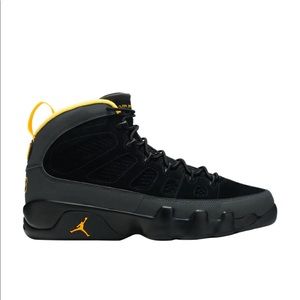 Air Jordan 9 Reto Dark Charcoal University Gold. Size 11. Never worn.